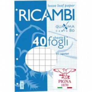 RICAMBI FORATI A5 DA 5 MM.