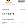 Gaggero Eugenio - Scienza e tecnologia dei materiali ceramici - Prof. Bondioli