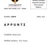 Palma Carlo - Sistemi di Produzione - Appunti Completi - Prof. Mastrogiacomo